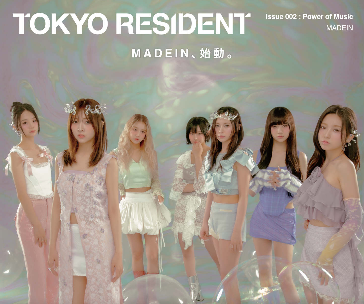 TOKYO RESIDENT Issue:002 |  Power of Music｜通常版（MADEIN表紙）